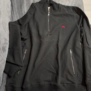 Burberry zip up sweatshirt